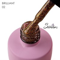 Serebro, Гель-лак "Brilliant" №02, 8 мл