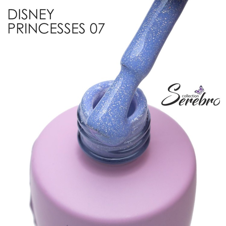 Serebro, Гель-лак "Disney princesses" №07 Золушка, 8 мл