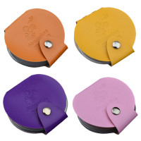 Папка для дисков для стемпинга (круглая) на 24 диска - фиолетовая