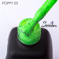 Serebro, Гель-лак "Poppy" №03, 11 мл