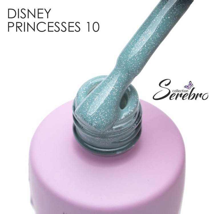 Serebro, Гель-лак "Disney princesses" №10 Мулан, 8 мл