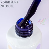 HIT gel, Гель-лак "Neon" №01, 9 мл