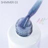 HIT gel, Гель-лак "Shimmer" №03, 9 мл