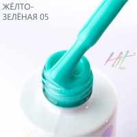 Гель-лак №05 Mint ТМ "HIT gel", 9 мл