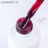 HIT gel, Гель-лак "Shimmer" №10, 9 мл