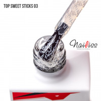 Nailiss, Топ без липкого слоя "Top sweet sticks" №03, 9 мл