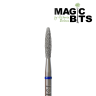 Magic Bits Алмазное пламя 2.1 мм КРУГЛЫЙ кончик (Натуральный алмаз) (Абразивность: Средняя)