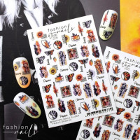 Fashion Nails Слайдер-дизайн белый W205