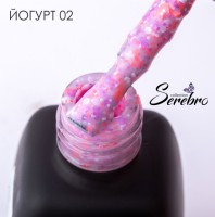 Гель-лак "Serebro collection" Йогурт №02, 11 мл