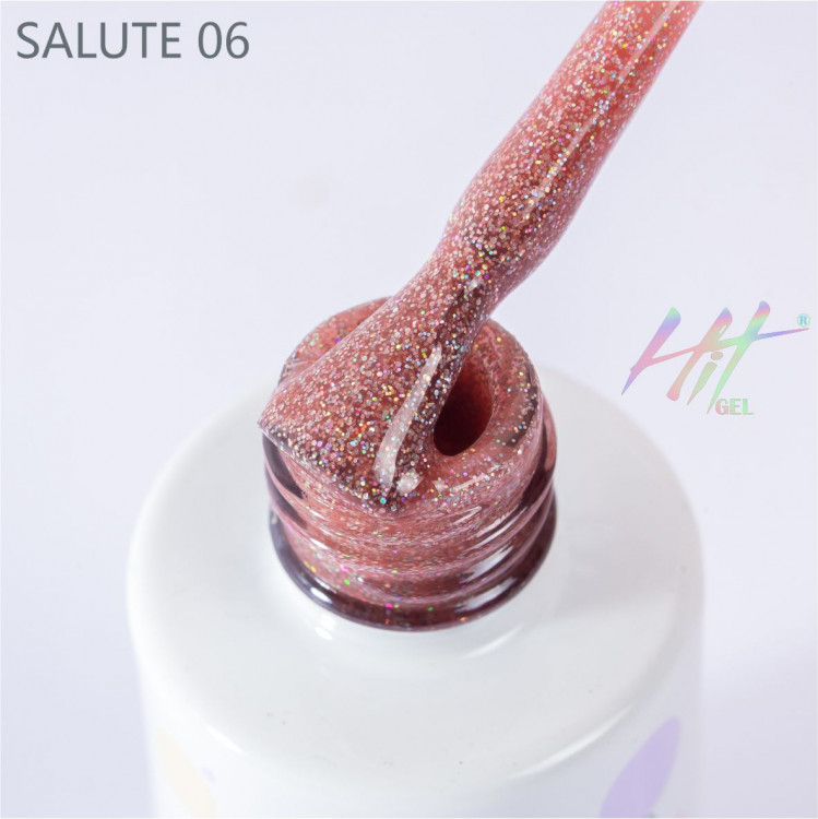 HIT gel, Гель-лак "Salute" №06, 9 мл