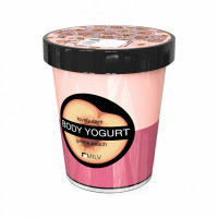 Milv Крем-йогурт двухцветный "Персик", 210 г