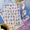 Fashion Nails Слайдер-дизайн фольгированный M319