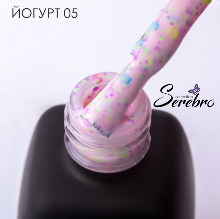 Гель-лак "Serebro collection" Йогурт №05, 11 мл
