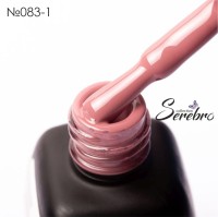 Serebro, Гель-лак №083/1 "Пыльный розовый", 11 мл