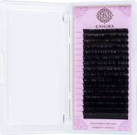 Черные ресницы Enigma, 16 линий, микс 7-13 D 0.07