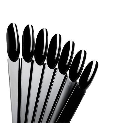 Палитра "Веер-Миндаль" на кольце на 50 оттенков (черный)