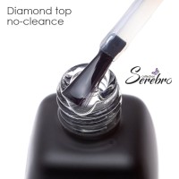 Топ без липкого слоя Diamond top no-cleance для гель-лака "Serebro collection", 11 мл
